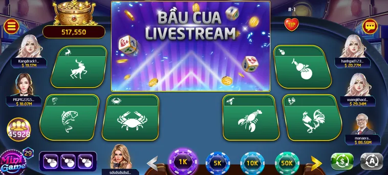 Bầu Cua Livestream Tại RikVip Trải Nghiệm Cá Cược Dân Gian Đỉnh Cao Và Hấp Dẫn