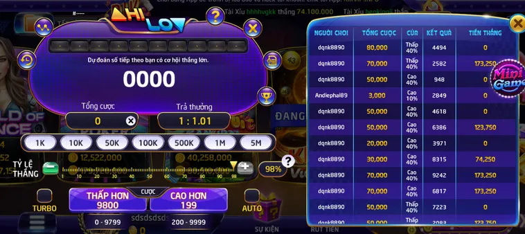 Chinh Phục Đỉnh Cao Minigame Hilo tại RikVip Với Cơ Hội Nhân Vốn Siêu Tốc
