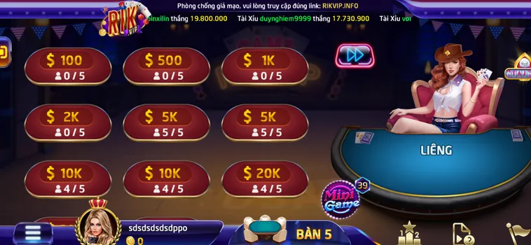 Trải Nghiệm Sự Kịch Tính Đỉnh Cao Cùng Sảnh Game Liêng Tại RikVip Siêu Đẳng Cấp