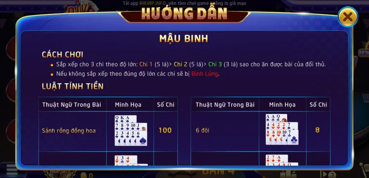 Chinh Phục Chiến Thuật Đỉnh Cao Tại Sảnh Game Mậu Binh Tại RikVip Siêu Hấp Dẫn