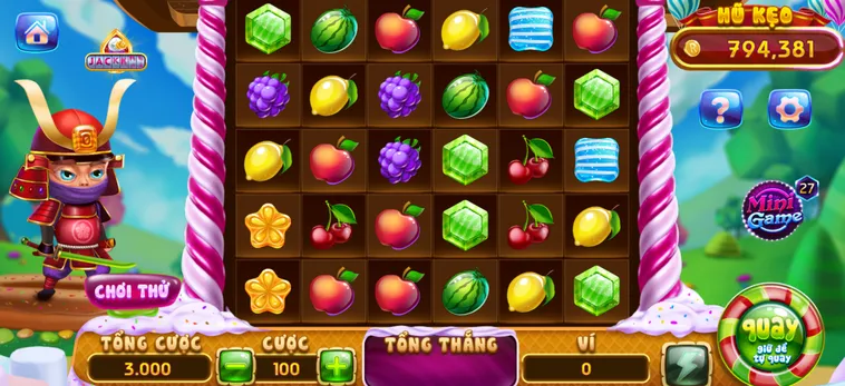 Nổ Hũ Candy Fruit Samurai Tại RikVip Siêu Phẩm Kết Hợp Độc Đáo Với Phần Thưởng Lớn