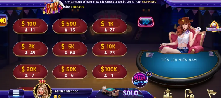 Trải Nghiệm Đỉnh Cao Với Tựa Game Tiến Lên Miền Nam tại RikVip Hấp Dẫn