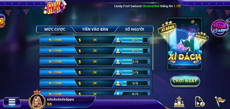 Hướng Dẫn Chơi Xì Dách Tại RikVip Giành Chiến Thắng Lớn Với Tỷ Lệ Cao